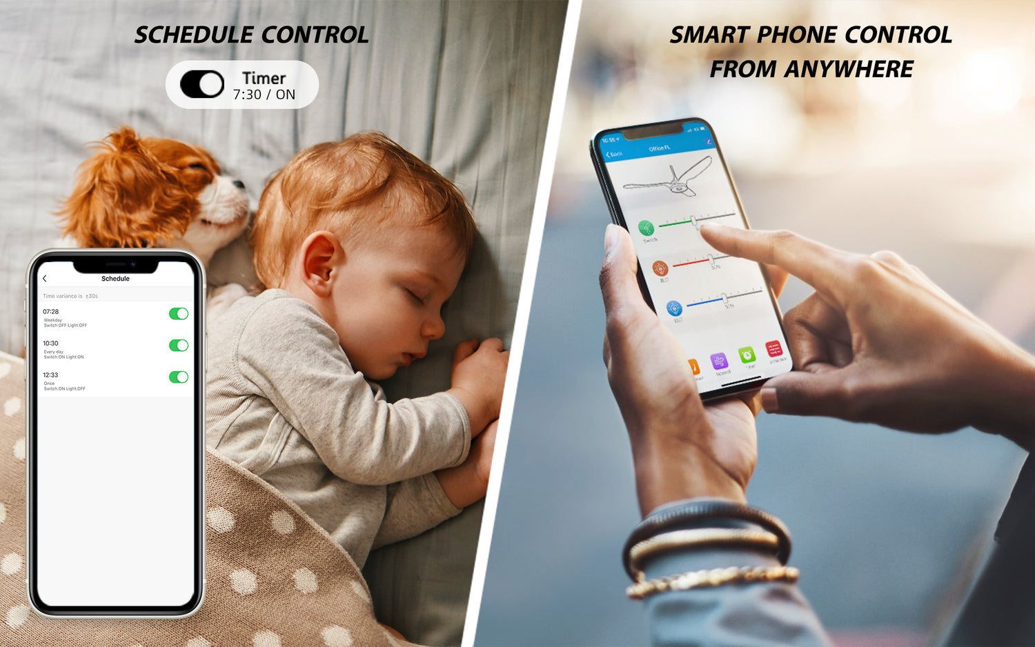 ceiling fan spain in winter