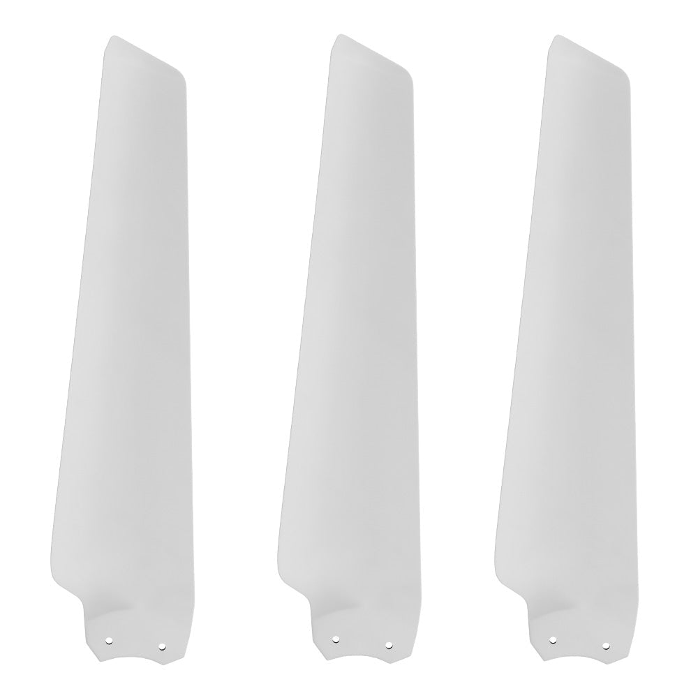 Attis smart ceiling fan with 3 blades white 52 inch