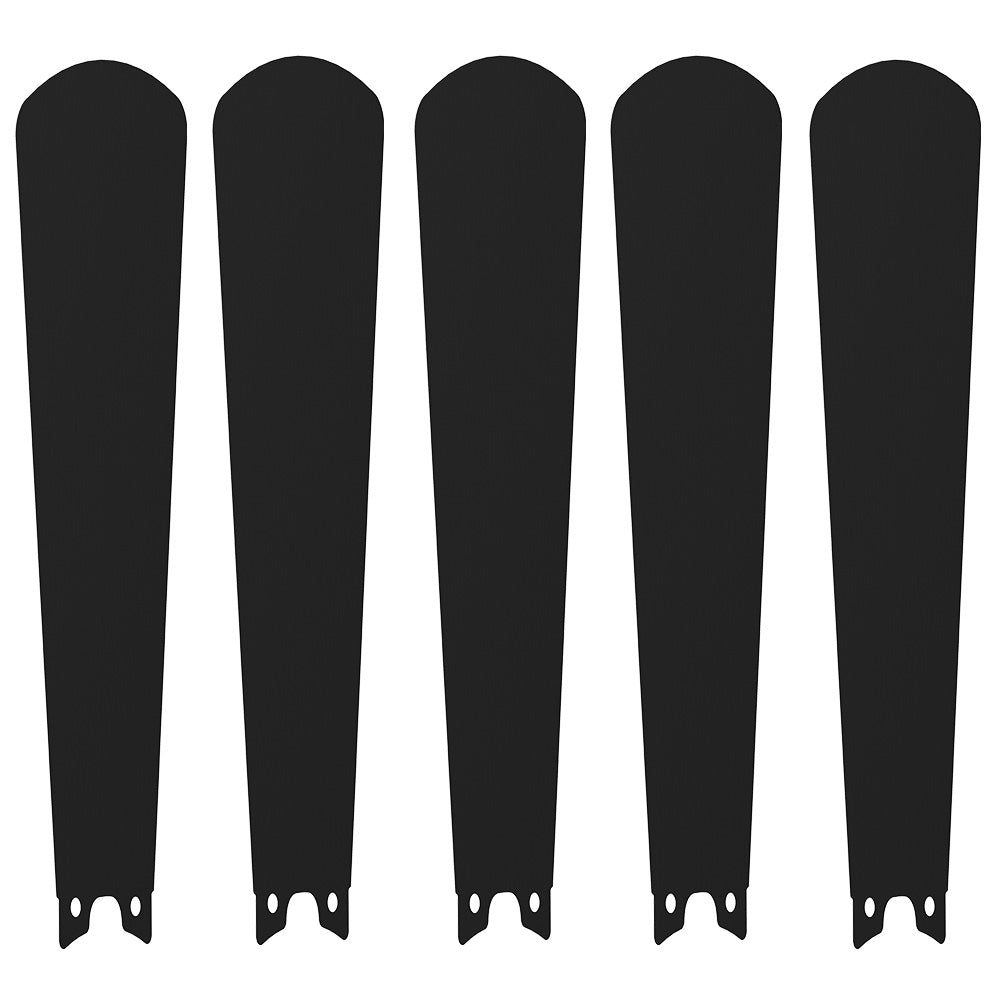 Bradford 52 inch smart ceiling fan with 5 blades in black