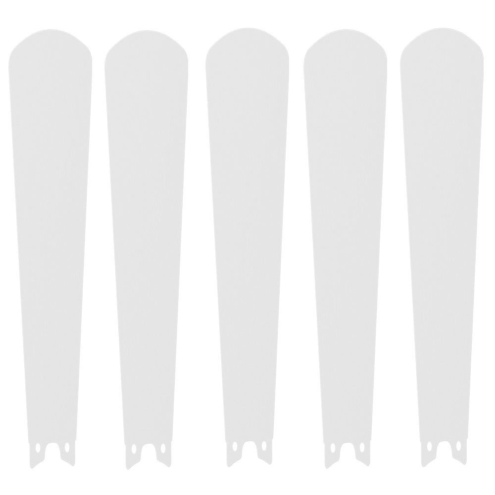 Bradford 52 inch smart ceiling fan with 5 blades in white