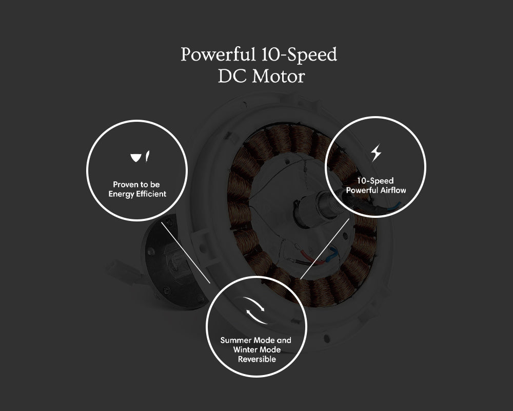 Carro-Smafan-smart-Ceiling-Fan-with-Remote-10-speed-DC-Motor