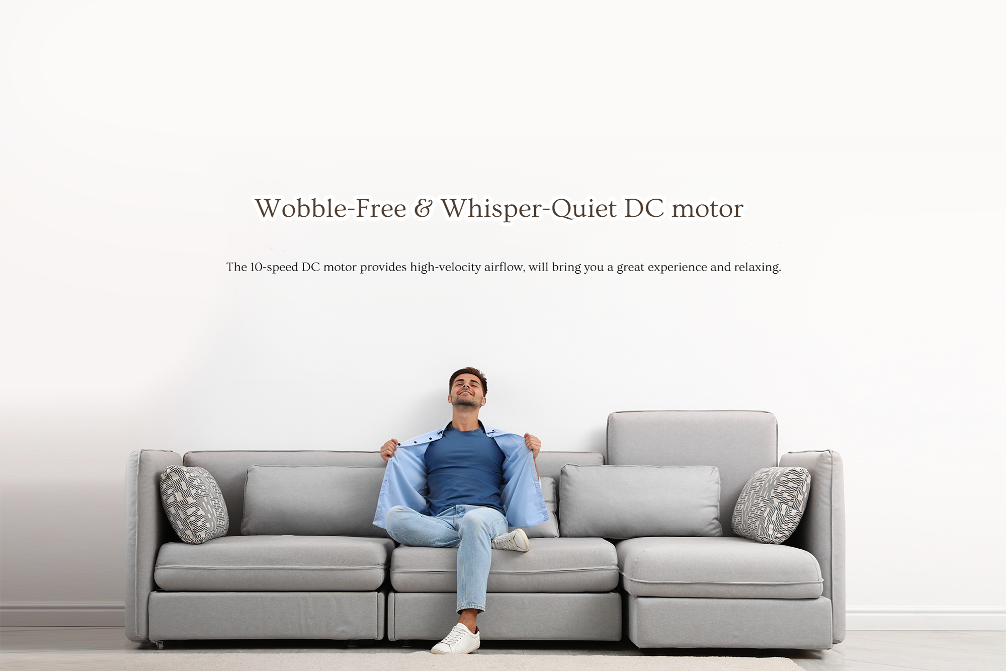 Carro-Smafan-Bryson-52''Ceiling-Fan-with-Remote-and-Reversible-Fan-Blades--work-with-10-speed-DC-Motor