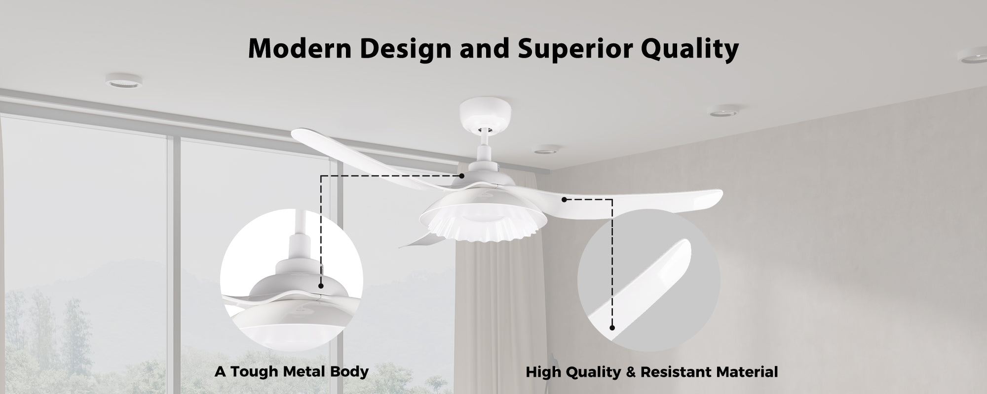 Carro-Smafan-Daisy-52”-Indoor-Outdoor-Smart-Ceiling-Fan-with-Finest-Material-Superior-Design