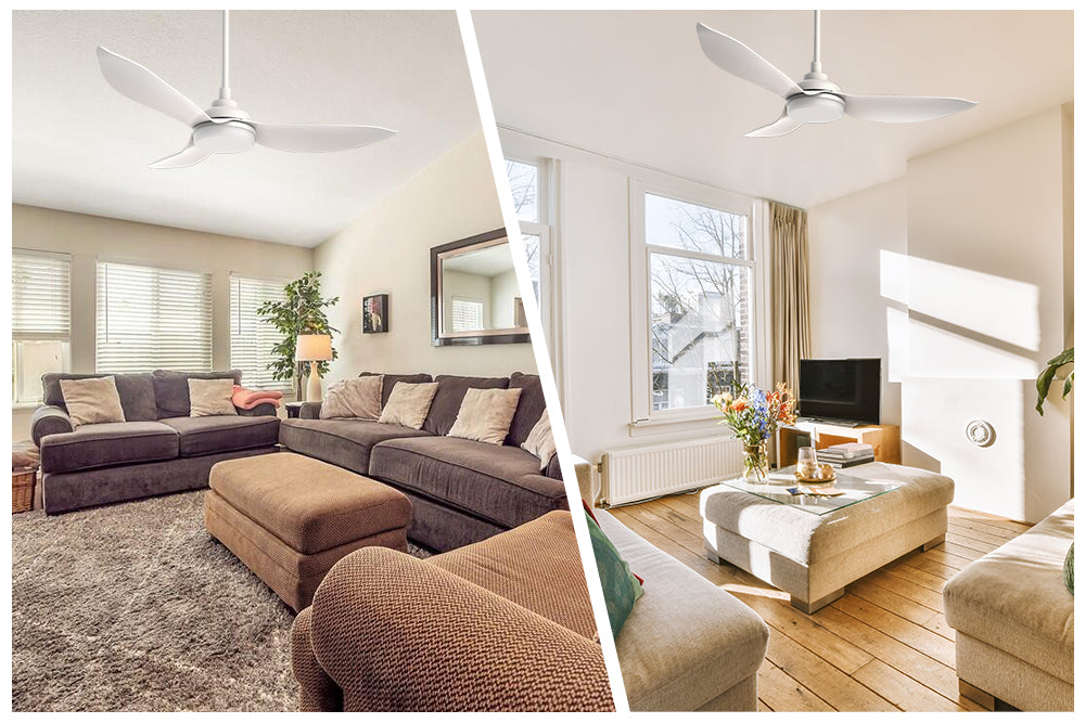 Carro-Smafan-Daisy-52”-Indoor-Smart-Ceiling-Fan-with-Remote-Slope-Flat-Angled-Mount-Extension-Downrod