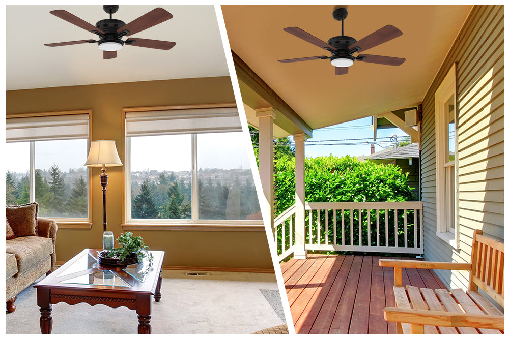 Carro-Smafan-Glacier-52”-Indoor-Outdoor-Smart-Ceiling-Fan-with-Remote-Slope-Flat-Angled-Mount-Extension-Downrod