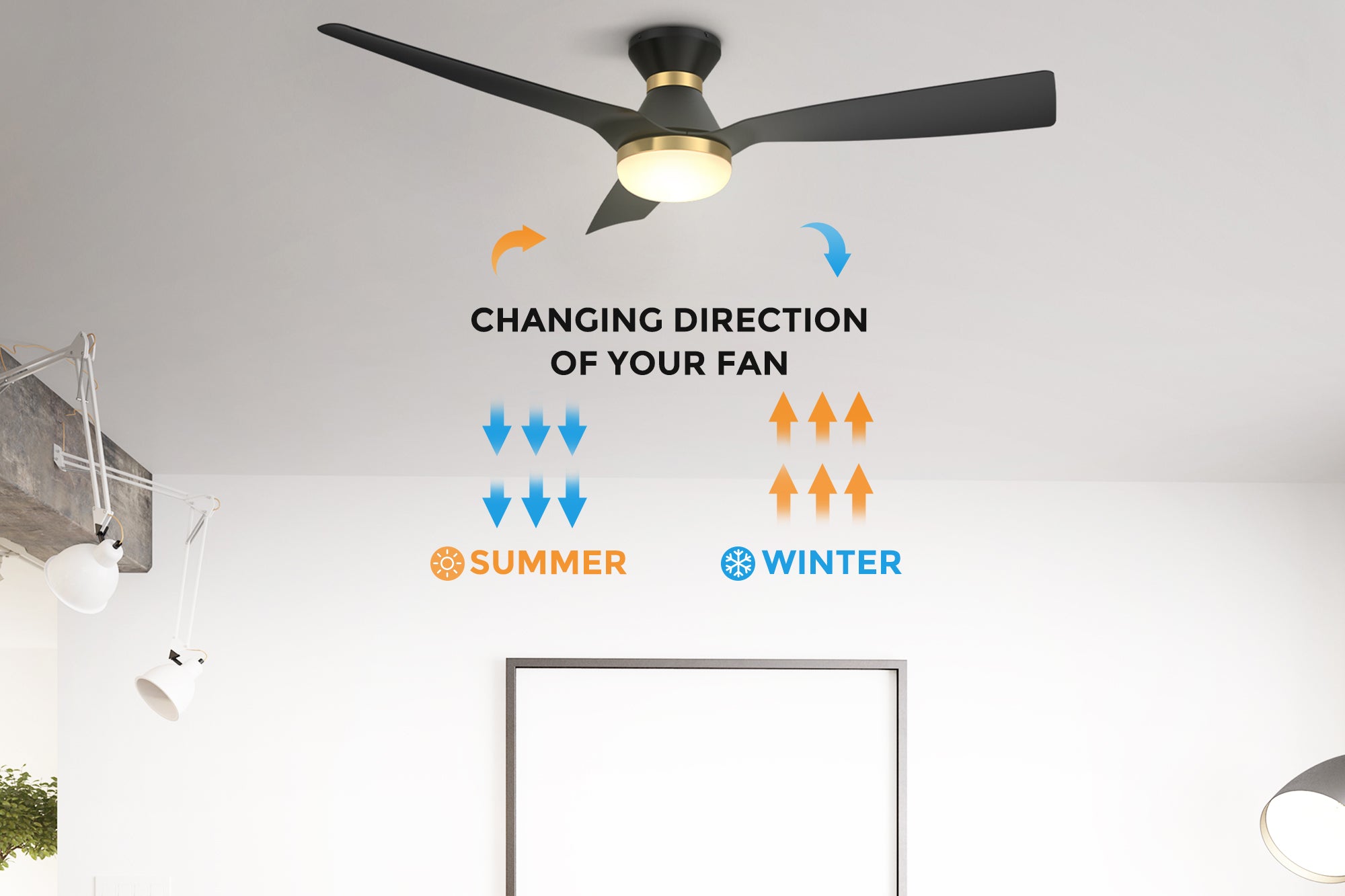 Carro-Smafan-Livex52''-Modern-smart-Ceiling-Fan-with-Dimmable-LED-Light-Kit-Reversible-Season-Mode