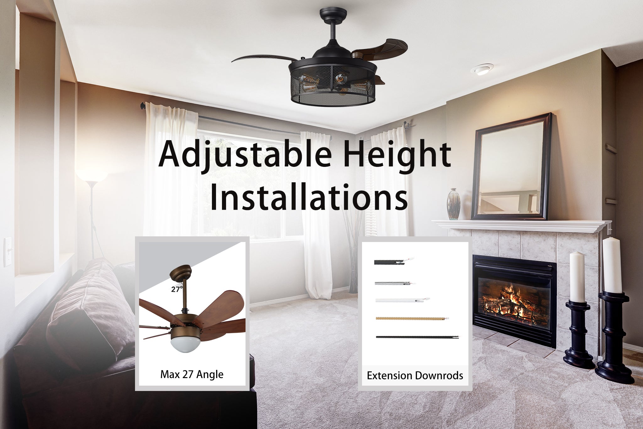 Carro-Smafan-Paramount-42_-Smart-Ceiling-Fan-MOUNTING_INSTALLATION