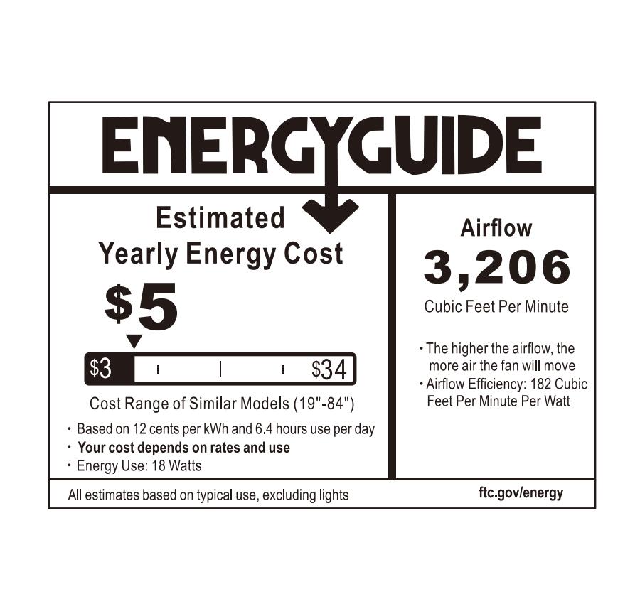 Carro Welland 60 inch remote control ceiling fans boasts a simple design with a Black finish and elegant Plywood blades energy guide.