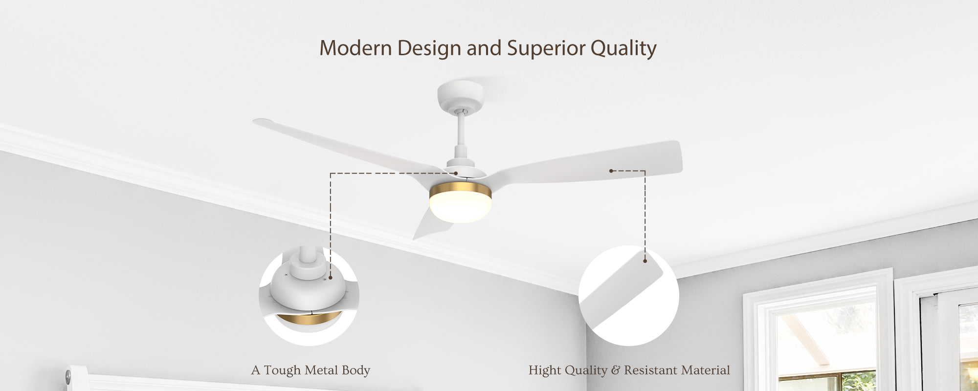 Carro-Smafan-visalia52-WIFI-Ceiling-Fan-with-Remote-brilliant-upscale-design-good-Reliable-Finest-Material