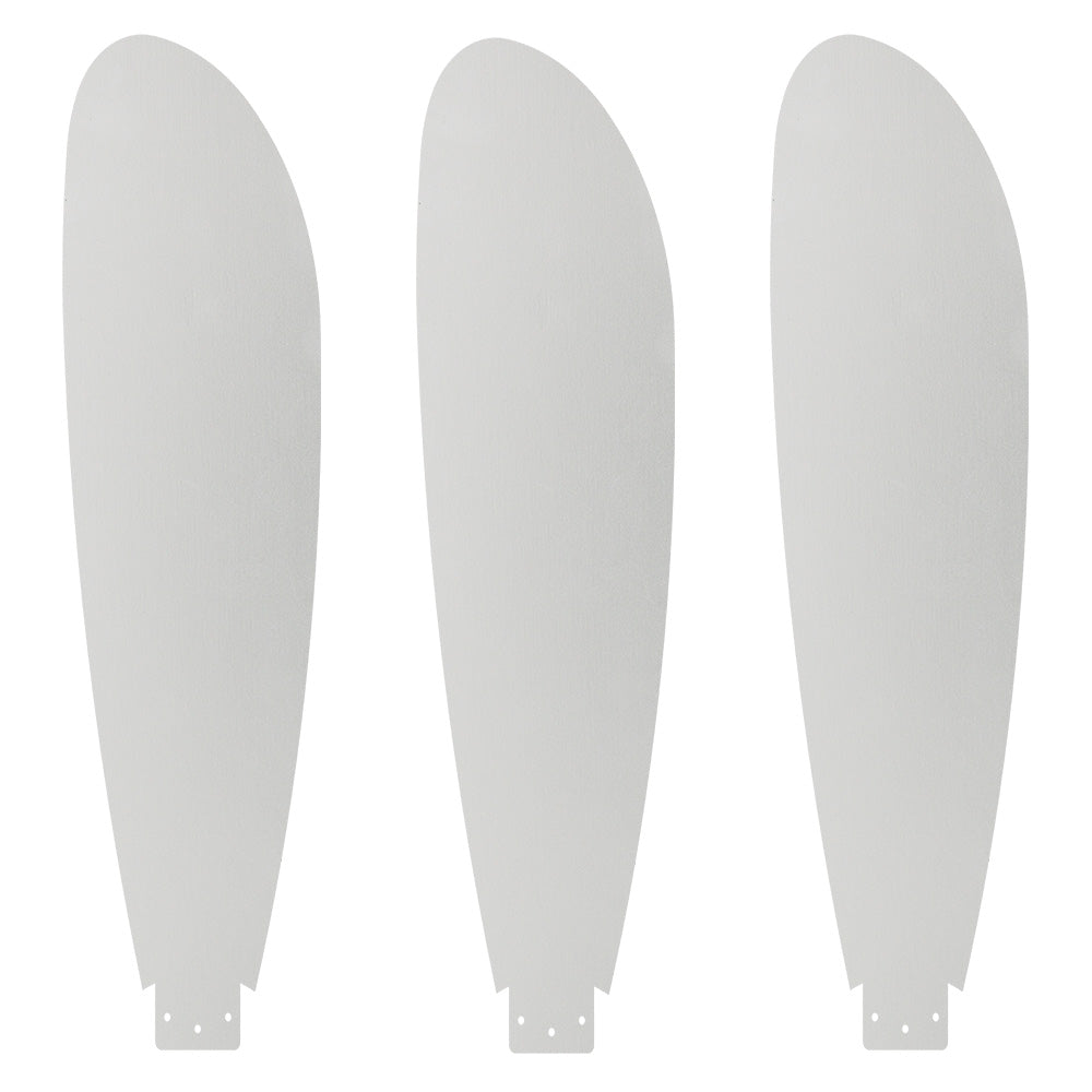 Fayette smart ceiling fan with 3 blades in white 52 inch