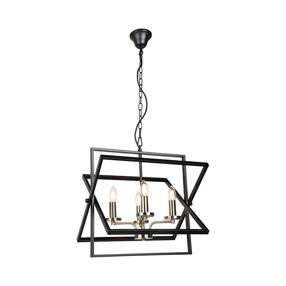 Fennier Industrial Chandelier Pendant Light