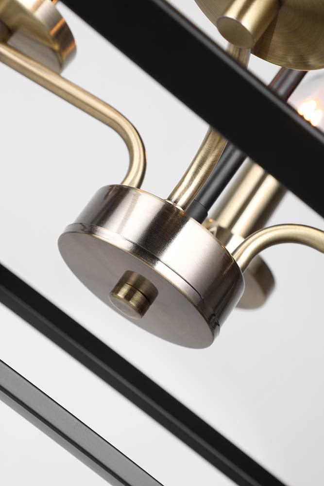 Fennier Industrial Chandelier Pendant Light