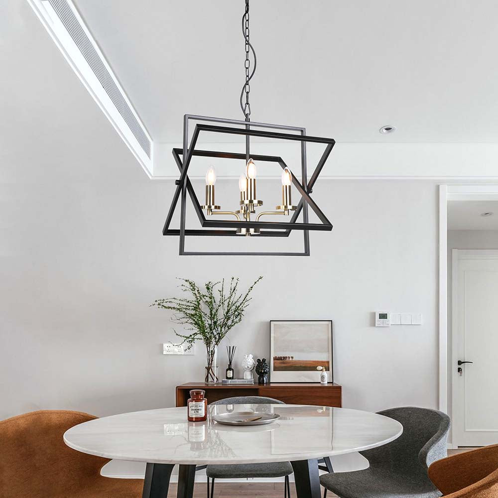 Fennier Industrial Chandelier Pendant Light