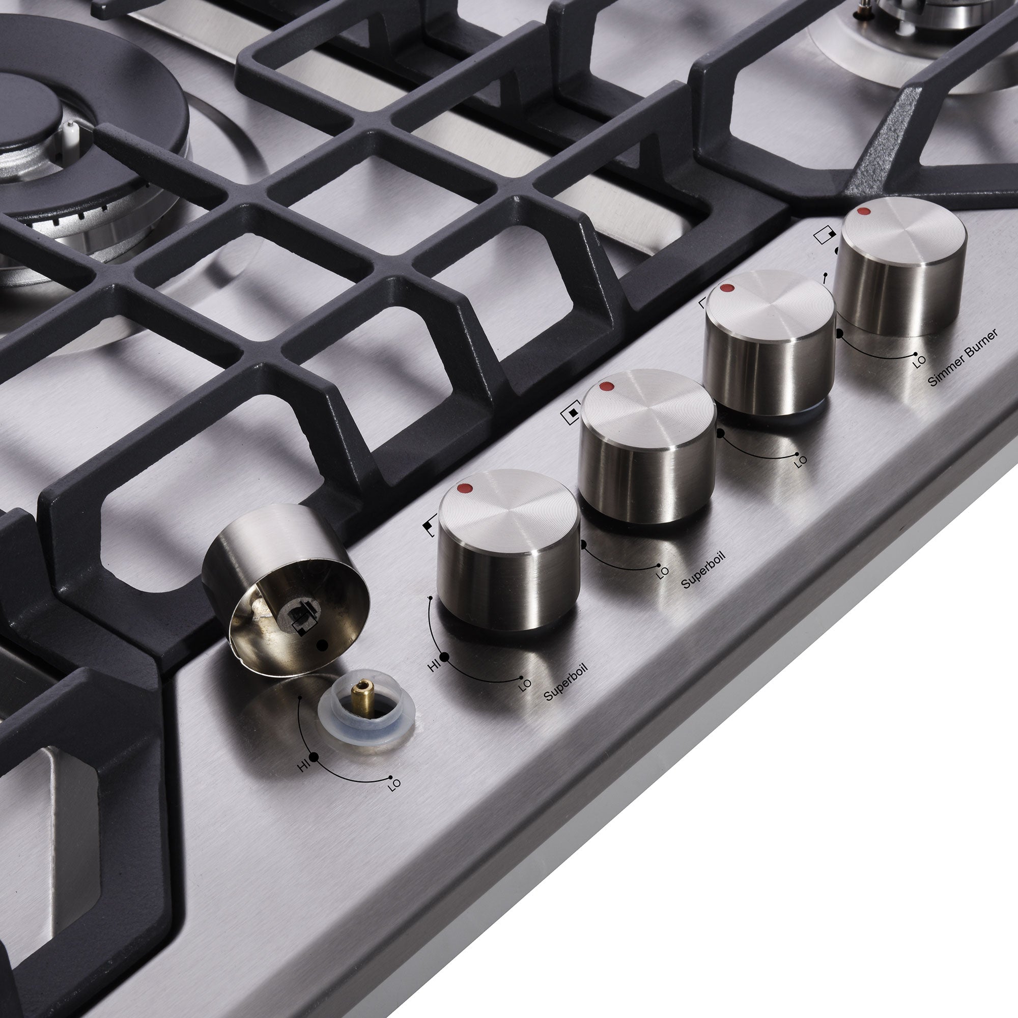 Galway 36 inch 5 Burner Gas Cooktops