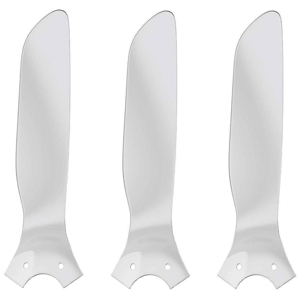 Icebreaker smart ceiling fan with 3 blades Silver 56 inch