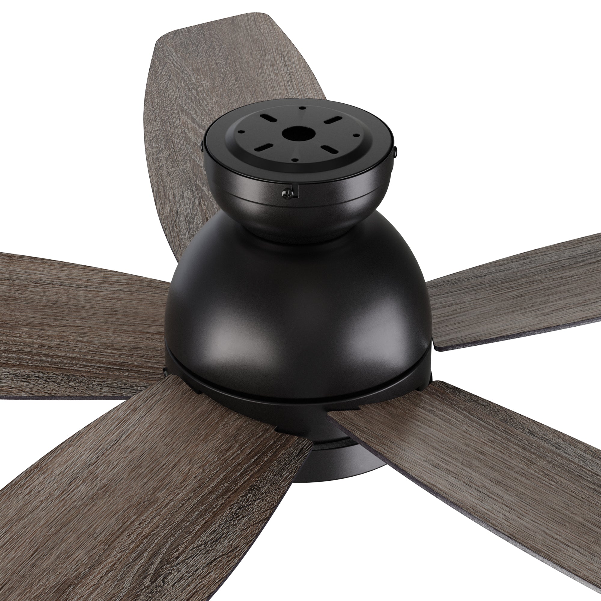 Reversible fan blades for walnut color side