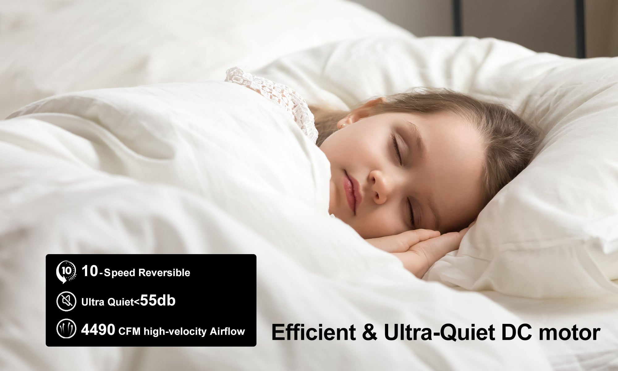 Smafan-Aero-52''-Modernist-Ceiling-Fan-with-Remote-and-Light-Kit-ultra-quiet-whisper-quiet-DC-motor