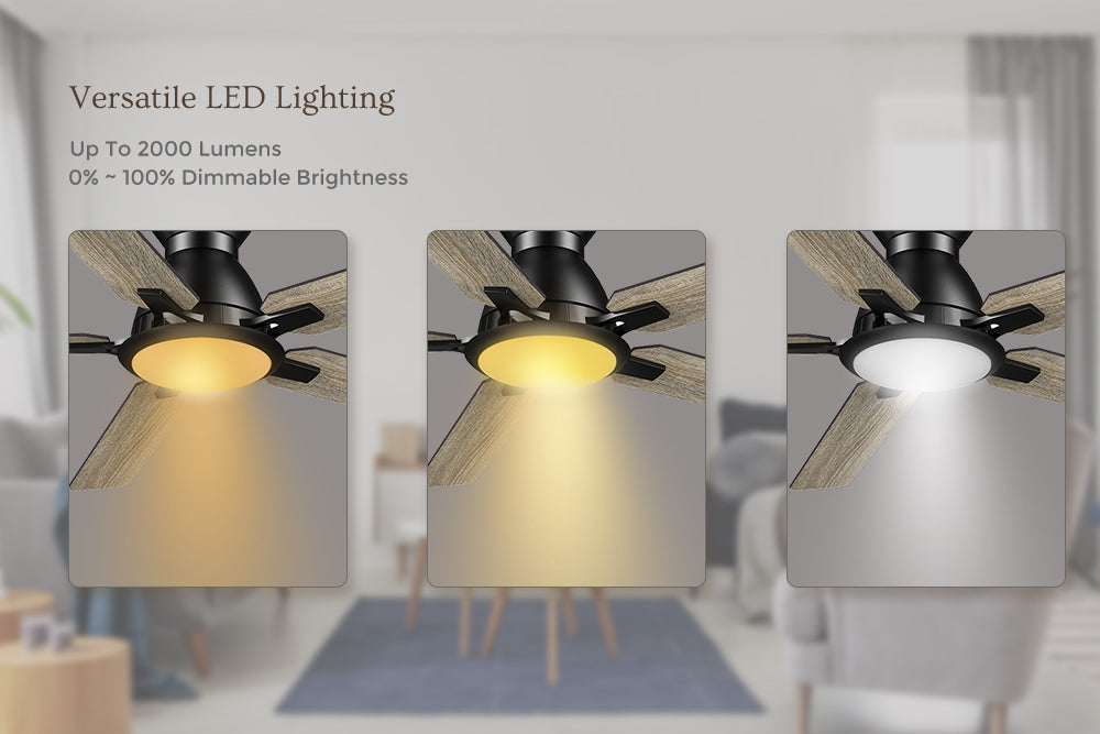 Smafan-Byrness-52-inch-Flush-Mount-Fan-with-Remote-and-Light-Kit-living-room-dimmable-lighting