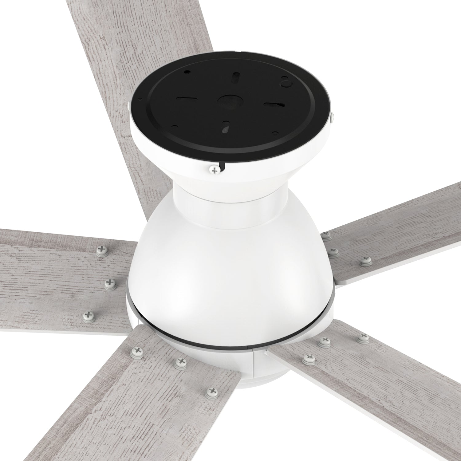 Carro Armoy 52 inch flush mount remote control ceiling fan with 10-Speed reversible whisper quiet DC motor.