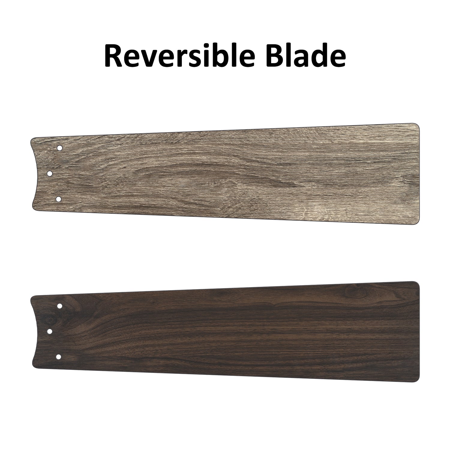 Carro Armoy 52 inch ceiling fan with light design with a wood and dark wood finish, elegant plywood blades and an integrated 4000K LED cool light.