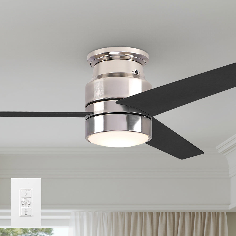 Smafan Ranger smart ceiling fan with energy-efficient LED light kit has 3000 lumens and lasts over 50000+ hours.
