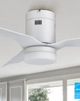 This Smafan Striver 52'' smart ceiling fan features with Remote control, Wi-Fi apps Amazon Alexa and Google Assistant.It is modern,elegant and energy efficient.Perfect for your both indoor and outdoor spaces.