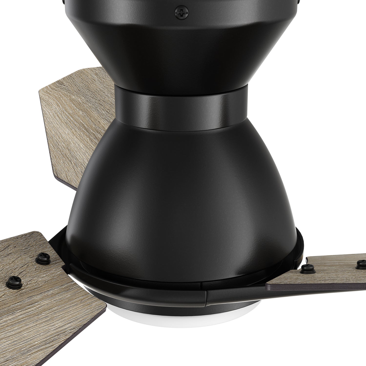 Carro Vant 44 inch ceiling fan with light, equipped with 10-speed whisper-quiet reversible DC motor.