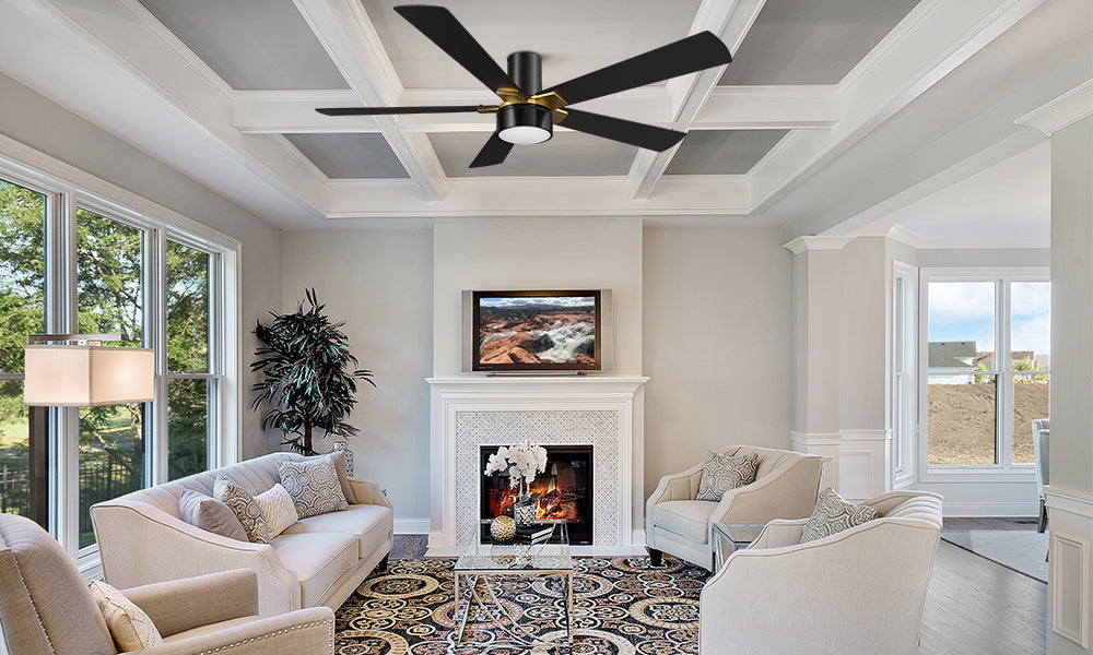 Smafan-Duluth-52-Outdoor-Flush-Mount-fan-with-Light-Works-with-Alexa
