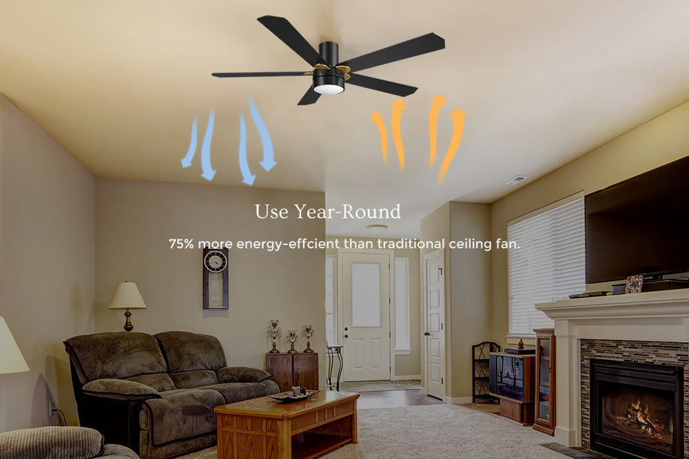 Smafan-Harlem-52-Outdoor-Flush-Mount-Fan-with-Light-Works-with-Alexa-summer-and-winter