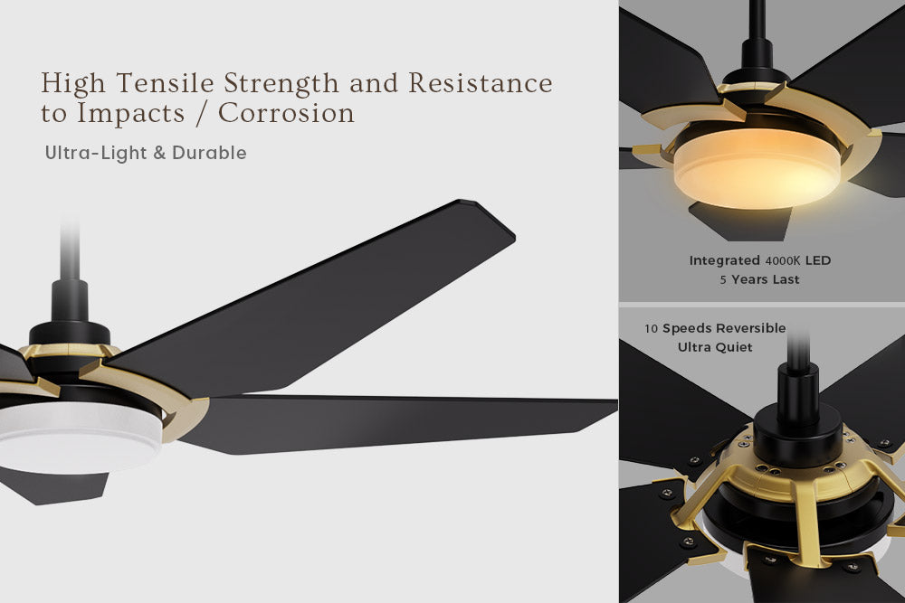 Smafan-Voyager-52‘’-Smart-Ceiling-Fan-with-LED-Light Kit-Timer-Schedule