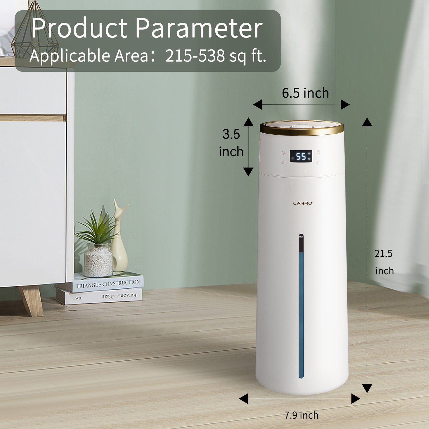 White Humidifier parameter