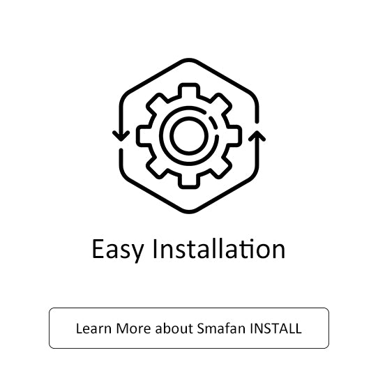 easy installation icon for ceiling fan with bright light