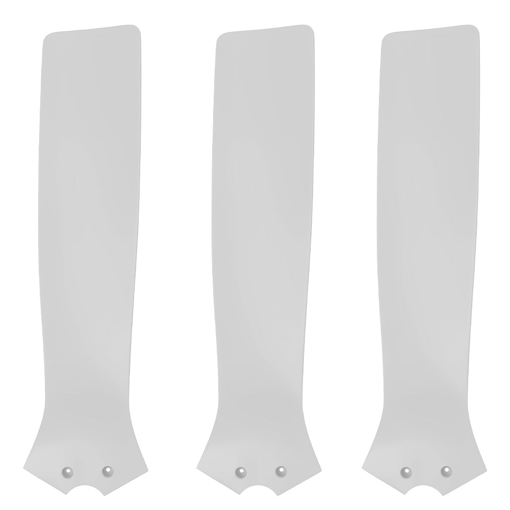 Striver 52 inch 3-Blade Smart Ceiling Fan Blades in whtie
