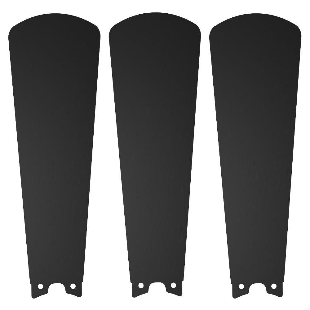 Viter smart ceiling fan blades black 52 56 inch