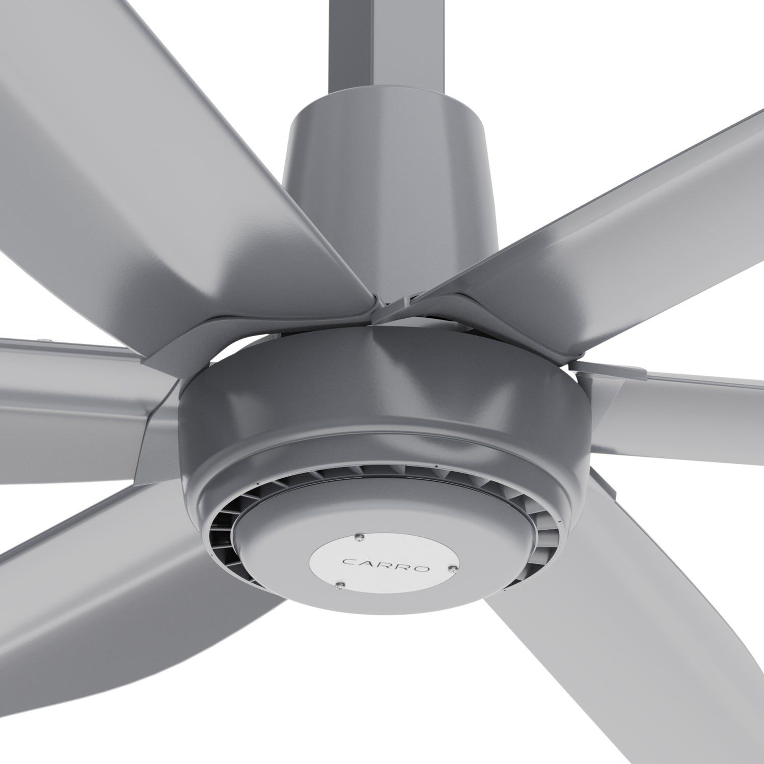 Close-up view of the 8ft commercial fan&