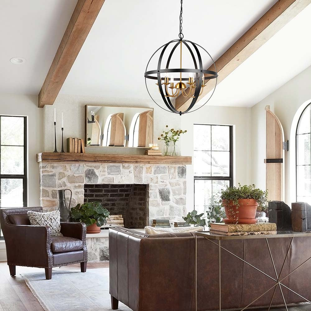 Odin Light Adjustable Globe Chandelier Pendant Light