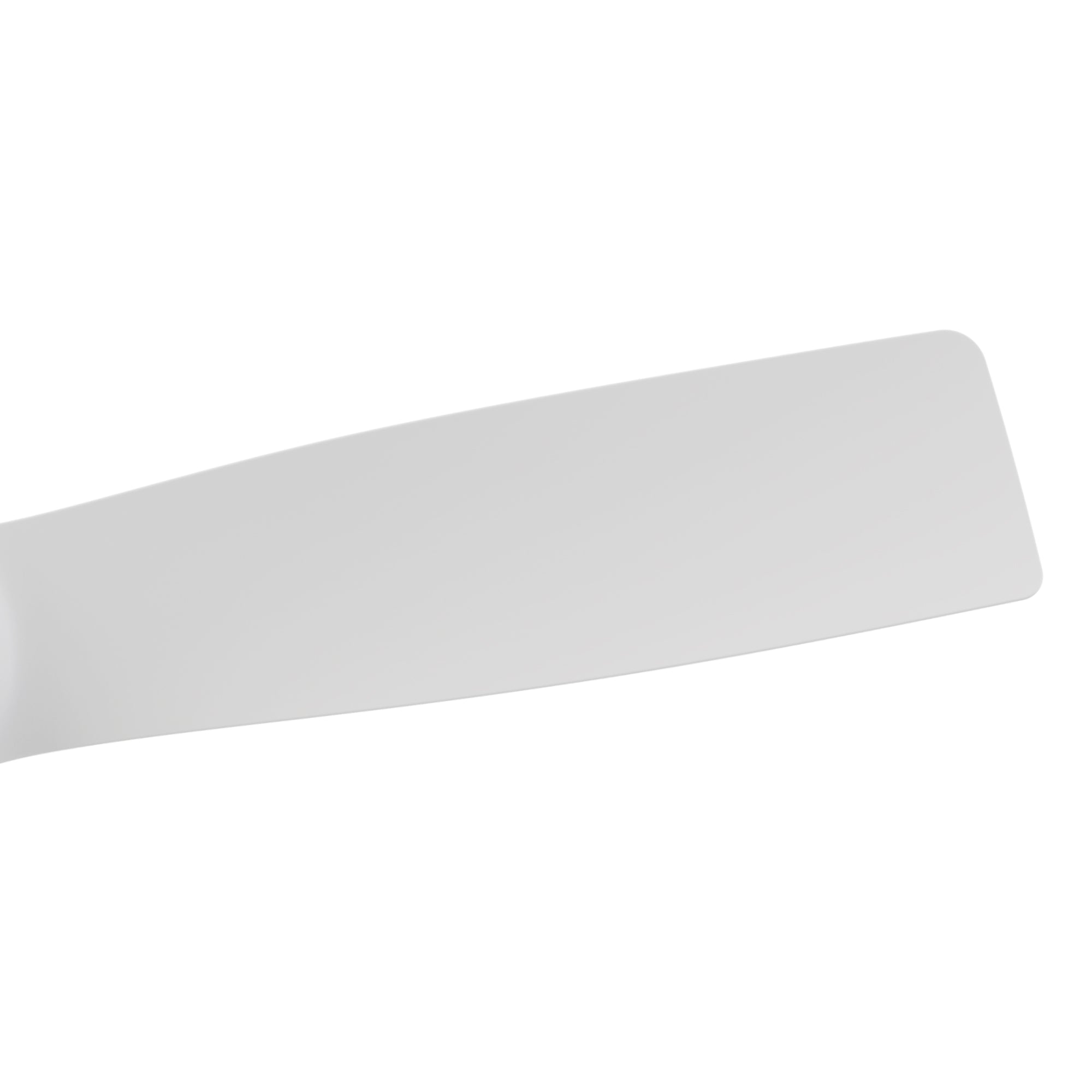 white ceiling fan blade detail
