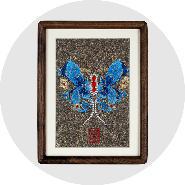 smafan embroidery artwork grey background icon