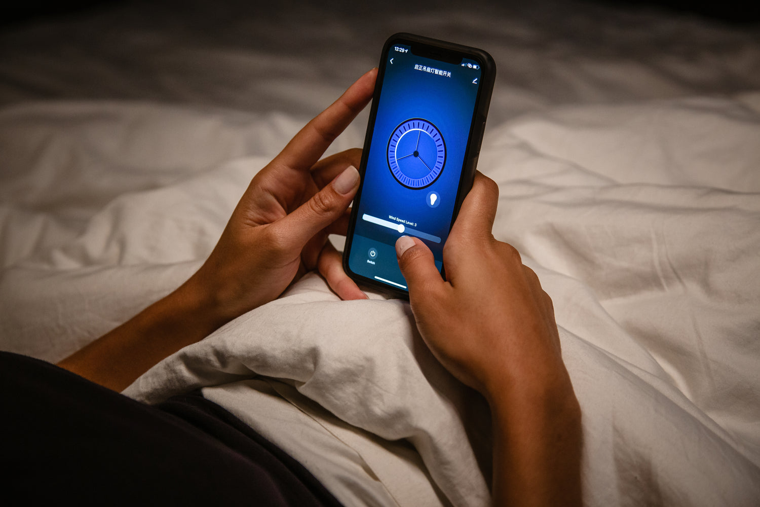 Carro Home Smart Wall Switch Controller For Ceiling Fans (4 Gang)