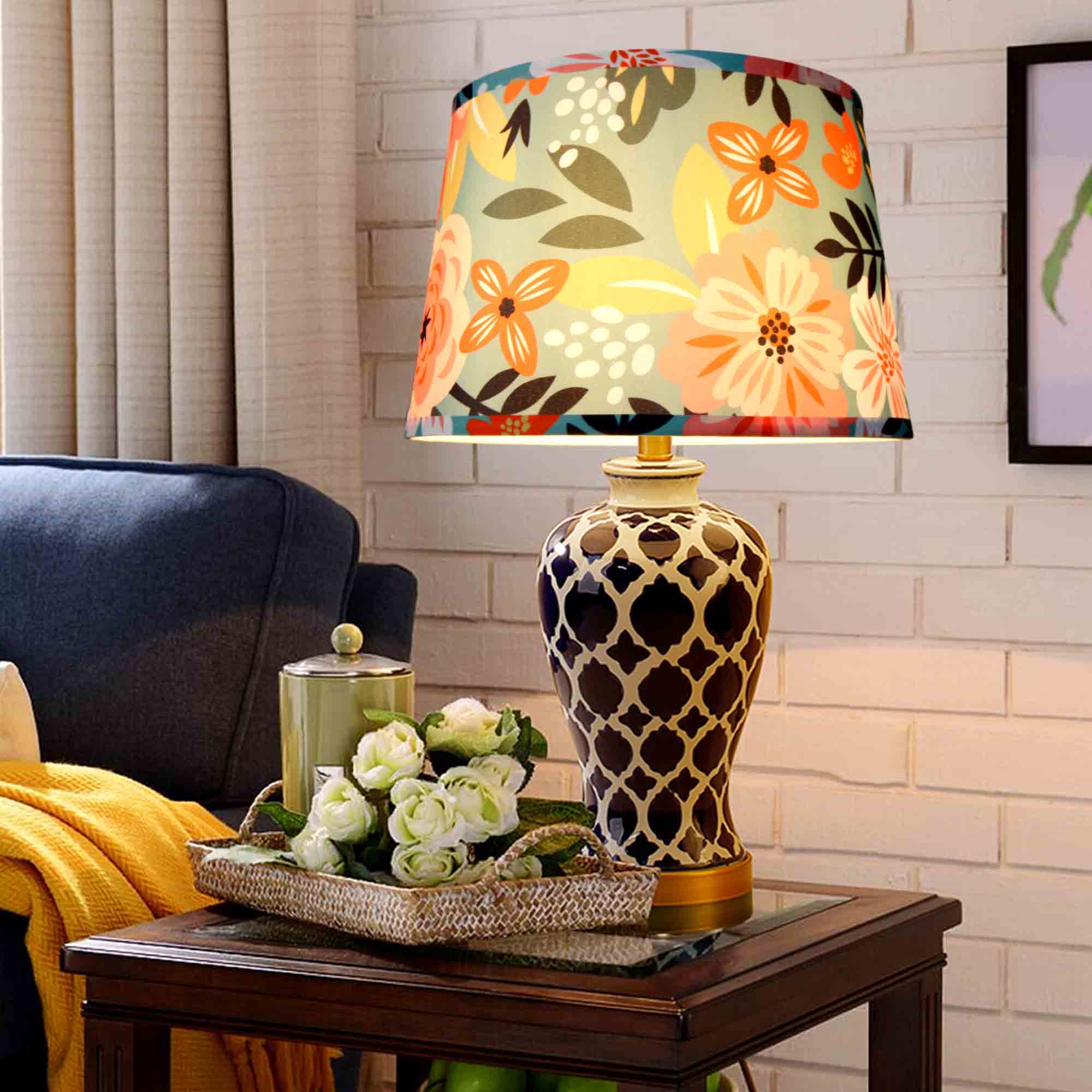 Carro Home Collection Limited Edition Round Empire Shape Lamp Shade 10"x12"x8" (Set of 2)