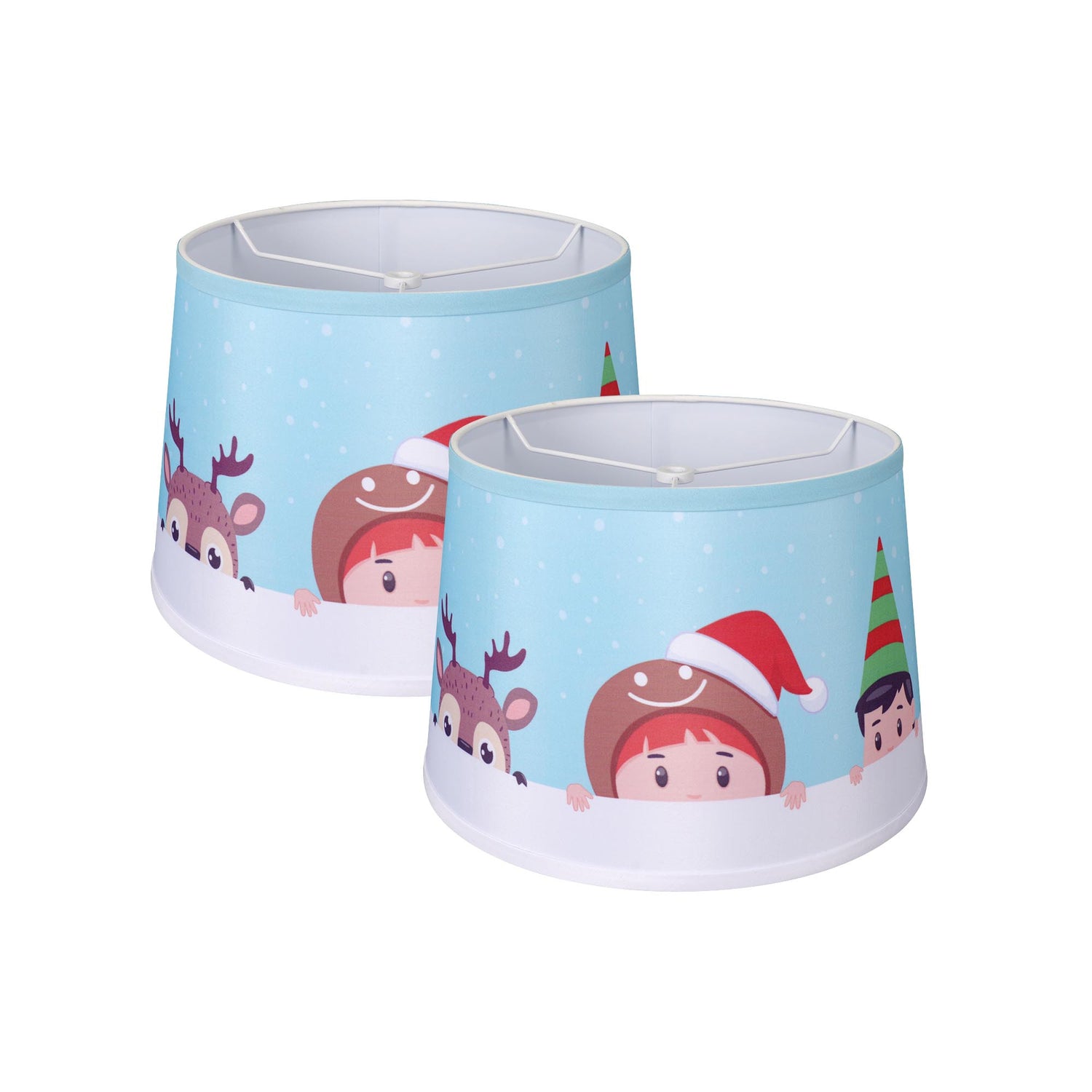 Carro Home Collection Limited Edition Round Empire Shape Lamp Shade 10"x12"x8" (Set of 2)