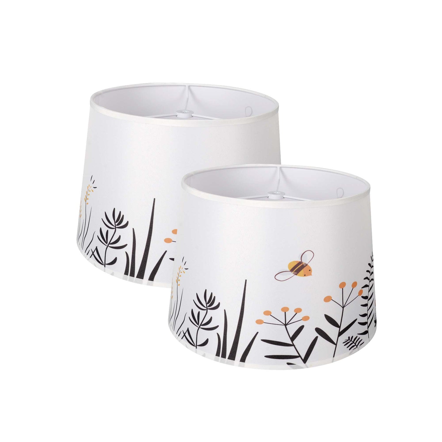 Carro Home Collection Limited Edition Round Empire Shape Lamp Shade 10"x12"x8" (Set of 2)
