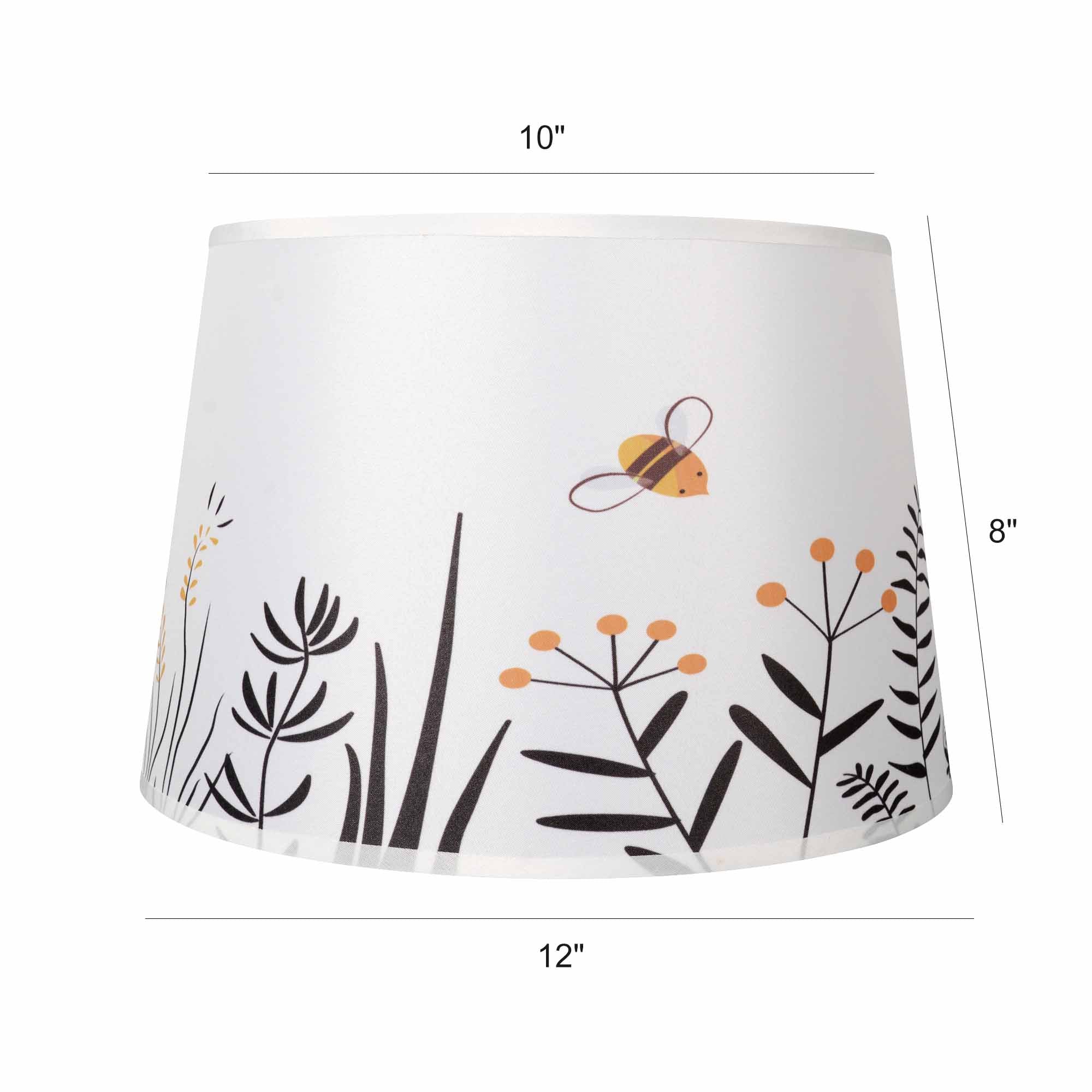 Carro Home Collection Limited Edition Round Empire Shape Lamp Shade 10"x12"x8" (Set of 2)