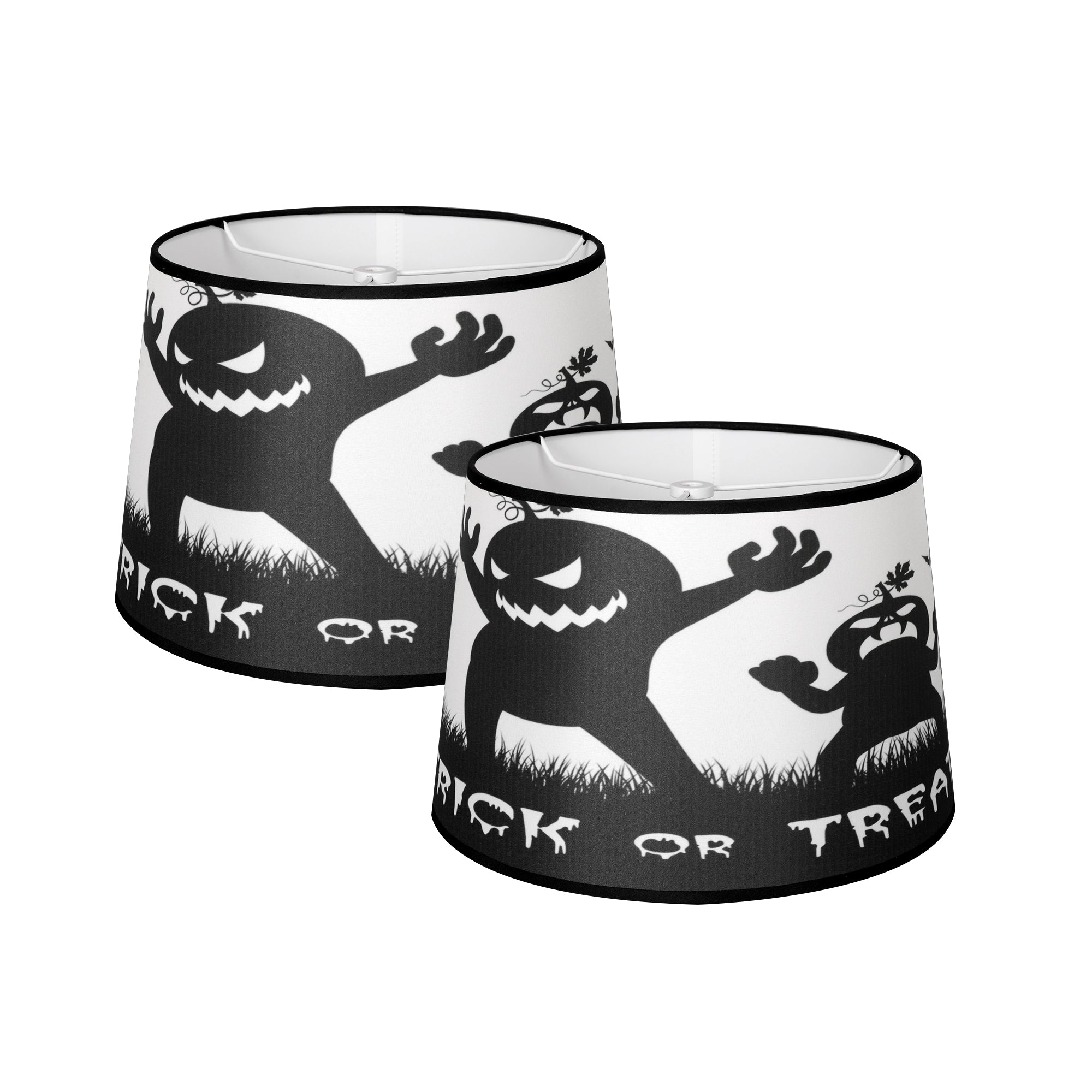 This Halloween themed fun, yet elegant Carro Home Collection Lamp Shade will refresh the look of your favorite lamp. You’ll be ready for Halloween in a snap! With its clean lines and stylish design, this Carro Home Collection Lamp Shade is perfect addition to your home décor. Beautiful fabric with satin finish helps to repel stain and dust. The sturdy and durable structure makes easy for you to store away without taking much of a space.