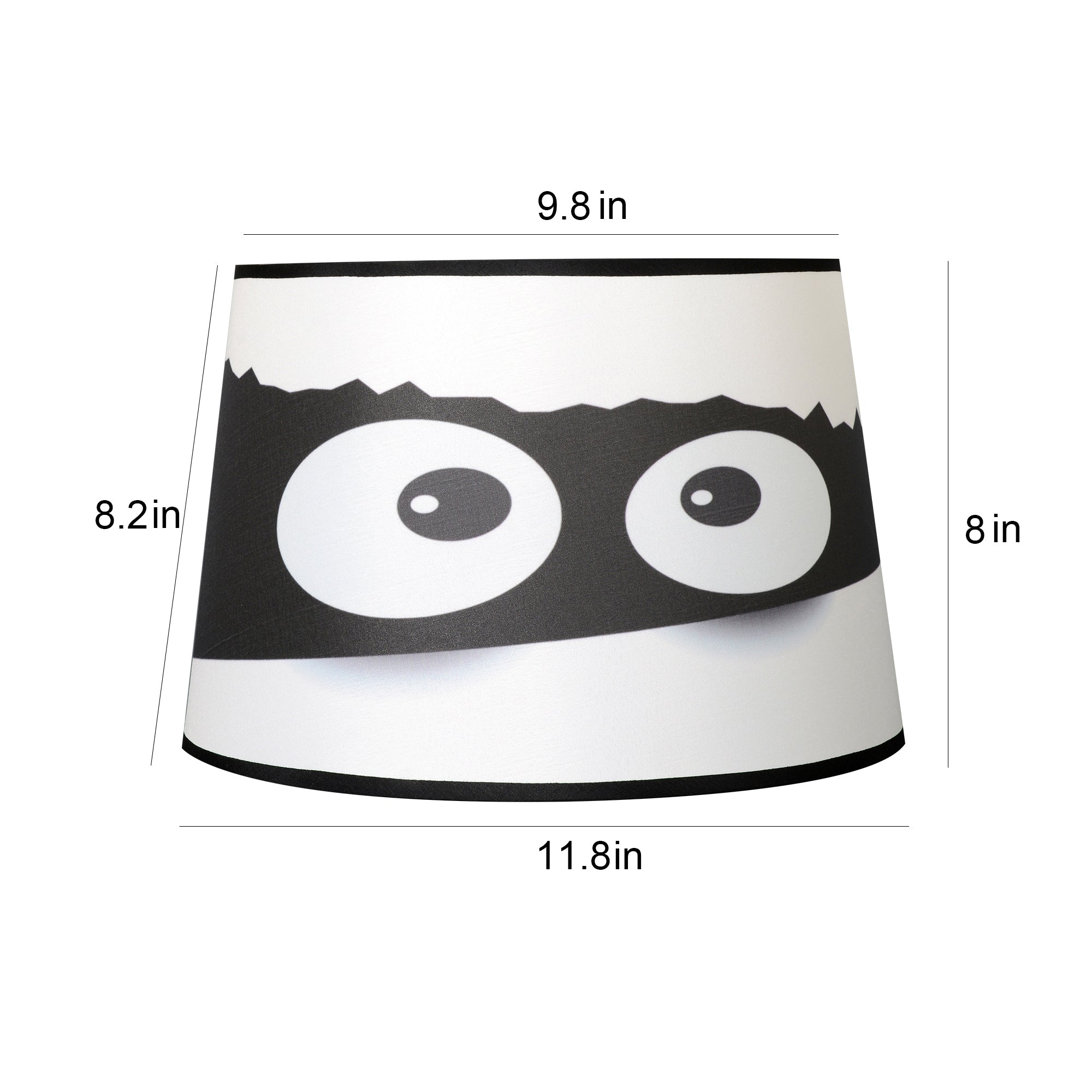 This Halloween themed fun, yet elegant Carro Home Collection Lamp Shade will refresh the look of your favorite lamp. You’ll be ready for Halloween in a snap! With its clean lines and stylish design, this Carro Home Collection Lamp Shade is perfect addition to your home décor. Beautiful fabric with satin finish helps to repel stain and dust. The sturdy and durable structure makes easy for you to store away without taking much of a space.
