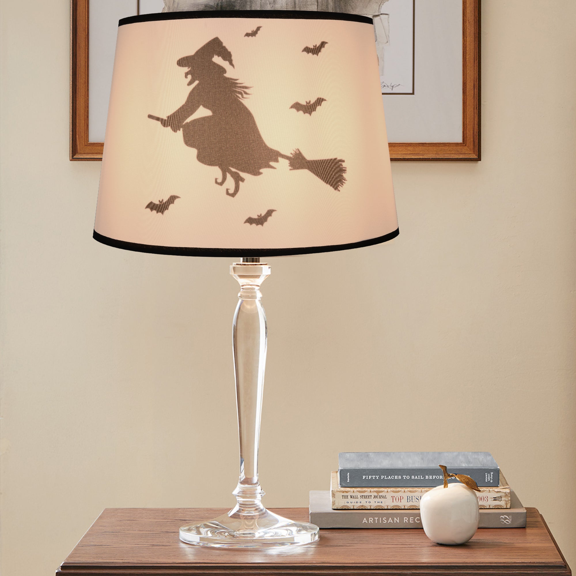This Halloween themed fun, yet elegant Carro Home Collection Lamp Shade will refresh the look of your favorite lamp. You’ll be ready for Halloween in a snap! With its clean lines and stylish design, this Carro Home Collection Lamp Shade is perfect addition to your home décor. Beautiful fabric with satin finish helps to repel stain and dust. The sturdy and durable structure makes easy for you to store away without taking much of a space.