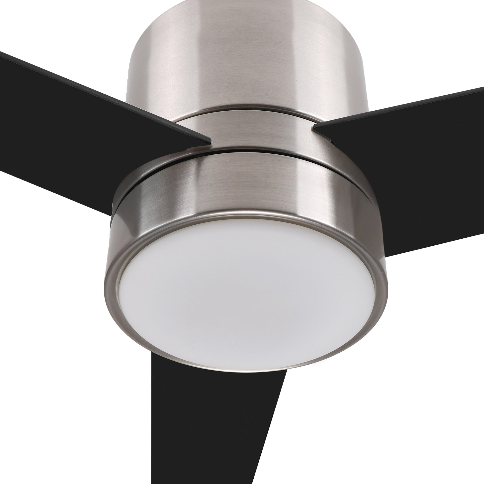 This Ranger Wifi smart ceiling fan is a simplicity designing with elegant Plywood reversible black and light wood blades and has an integrated 3000K LED warm light. The fan features wall control, Wi-Fi apps, Siri Shortcut and Voice control technology (compatible with Amazon Alexa and Google Home Assistant ) to set fan preferences.