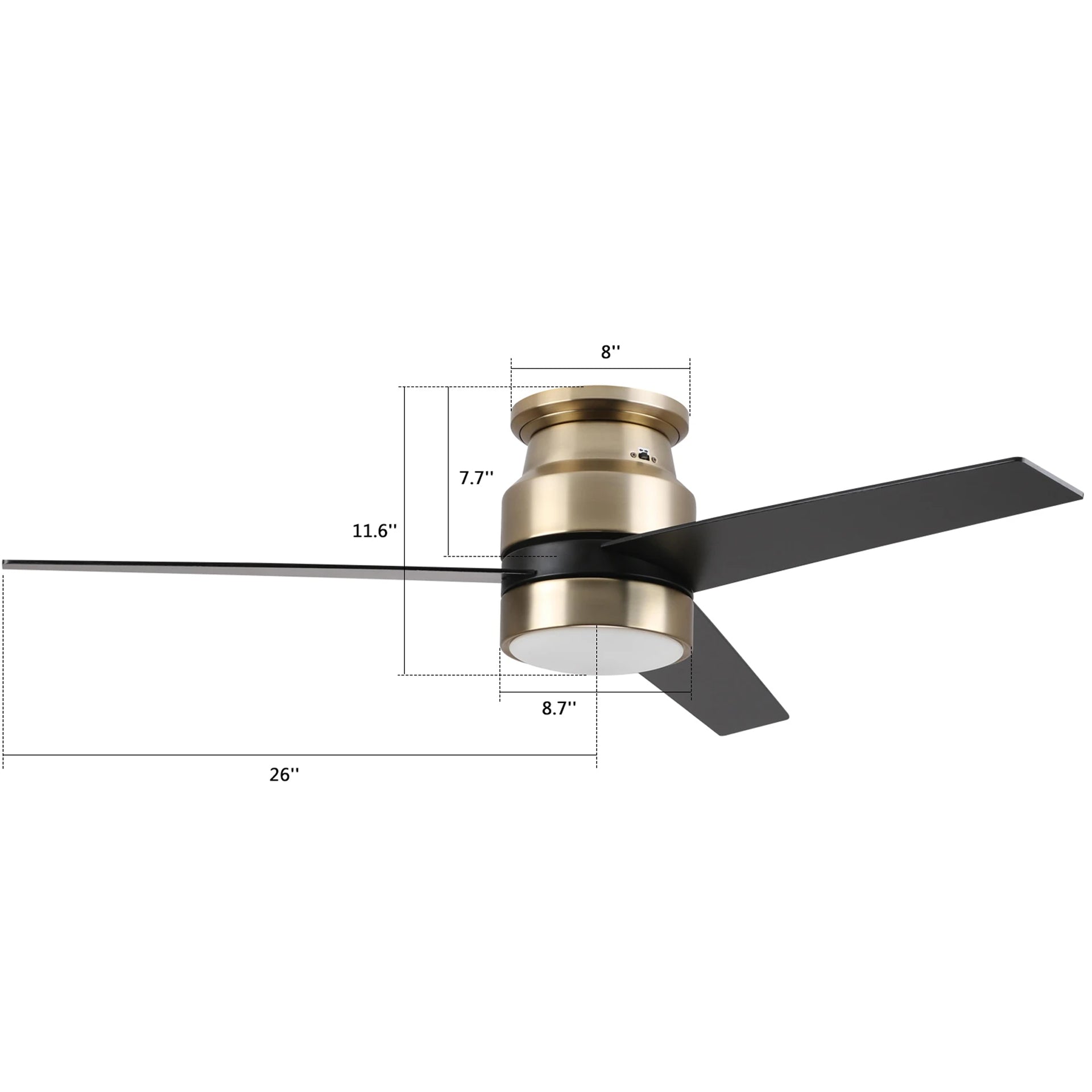 Smafan Ranger Smart Ceiling Fan blends elegantly into its surroundings while providing a cooling effect and strong airflow that large indoor living spaces need. Ranger’s energy-efficient LED light kit has 3000 lumens and lasts over 50000+ hours and its warm soft white light creates an inviting space. Ranger’s energy-efficient and completely silent motor provides a comfortable environment for any indoor spaces.