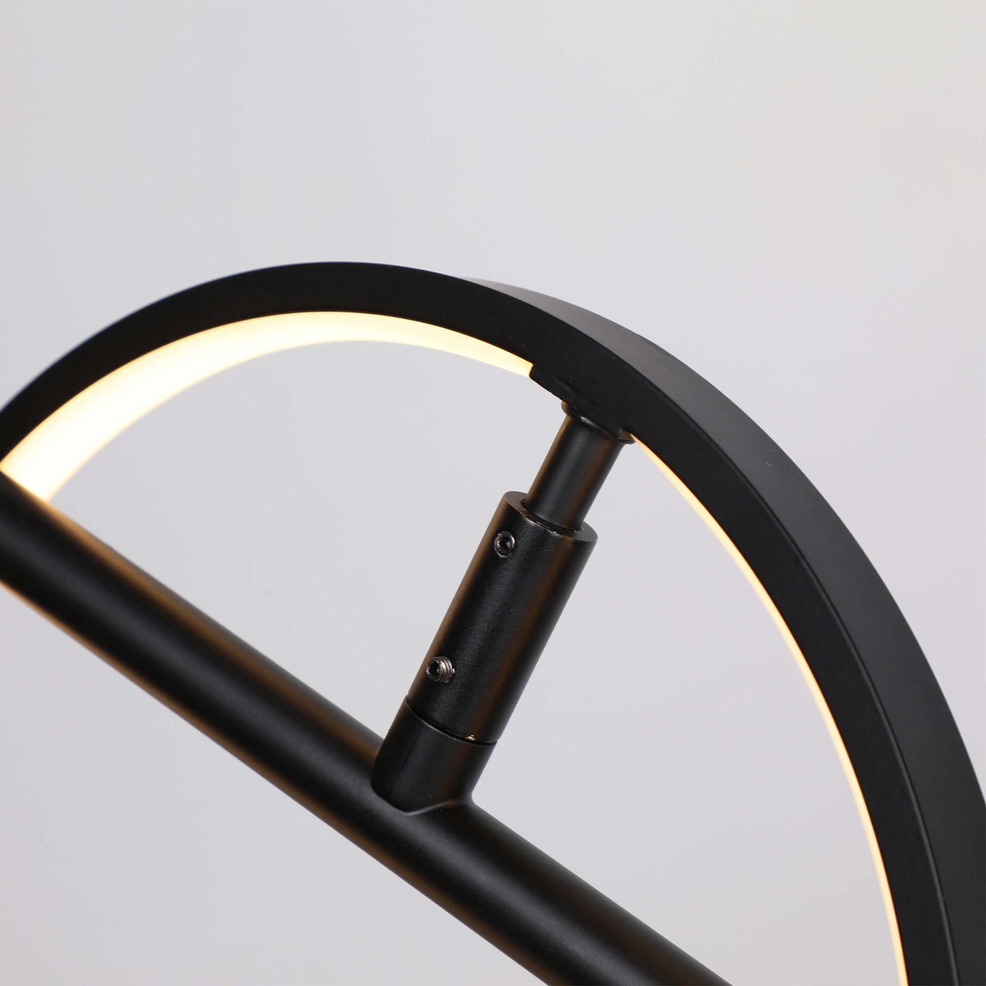 Smafan Abbey Modern Creative LED Chandelier Pendant Light,this black 3 light LED hanginig light with geometric integrated into the design,using simple circles to outline the most spiritual space,everywhere has a simple and extraordinary fashion sense.It is a good decor to your house by this circle pendant light fixture.It comes with two different sizes of circles to make a simple and modern style,at the same time,without lack of aesthetics.