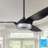 The Smafan 56" Icebreaker smart fan delivers high and energy-efficient airflow in a sleek design. With dimmable integrated LED, 10-speed whisper-quiet DC motor, available remote, phone app, and voice integration control, and airfoils in classic white or black or clear, Icebreaker helps you enjoy your better life.
